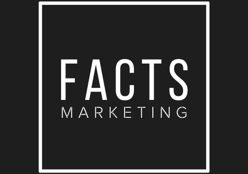 Black and White FACTS logo